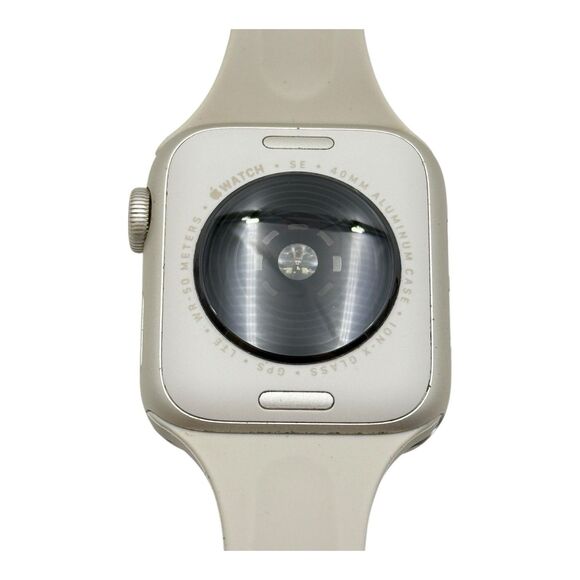 Apple Watch SE 2nd Gen A2726 Unlocked 40mm Aluminum Silver w/ 2 band - Picture 6 of 7